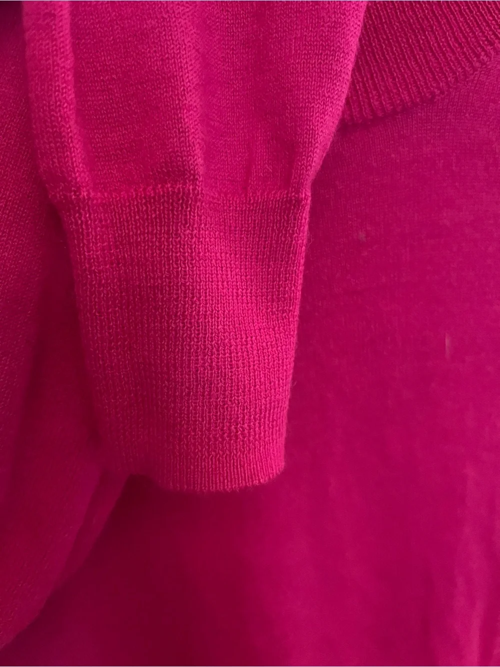 J. Crew Barbie Pink Merino Blend Lightweight Sweater